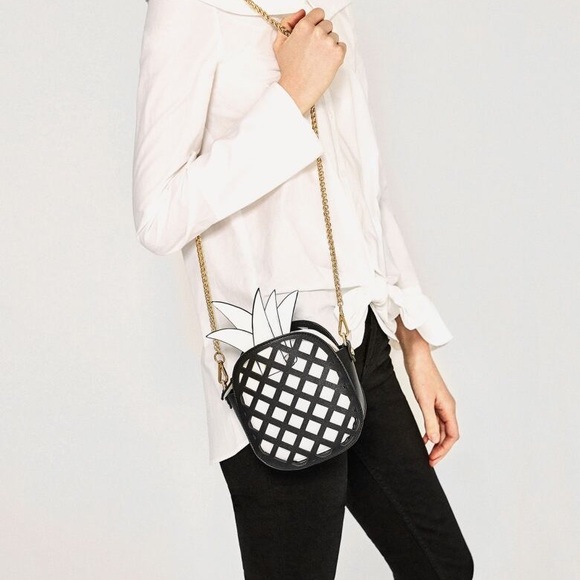 Zara Handbags - Pineapple Purse Zara